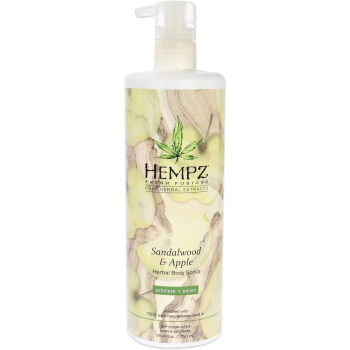 Скраб для тела Сандал и Яблоко Sandalwood Apple Herbal Body Scrub (Hempz)