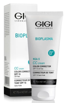 Крем для коррекции цвета кожи с SPF 15 BP CC Cream (GiGi)