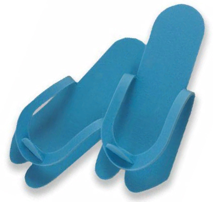 Тапочки вьетнамки, пенопропилен, 5 мм, голубые чистовье тапочки вьетнамки пенополиэтилен салатовый 5 мм 25 пар