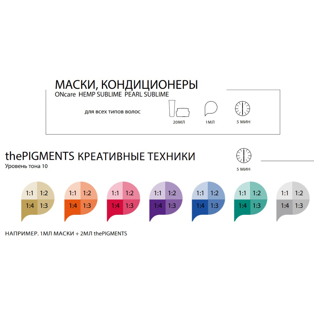 Прямые пигменты Thepigments