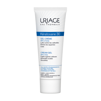 Гель-крем для мозолистых образований и локализованных утолщений кожи Keratosane Uriage