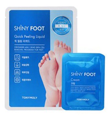 Пилинг-крем для ног Shiny Foot Quick Peeling Liquid-2