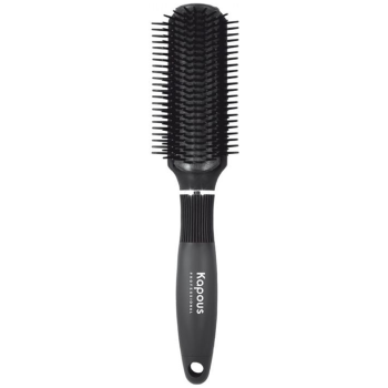 Щетка для прикорневого объема 180 градусов, 9 рядов, с покрытием Soft Touch Kapous 1 шт