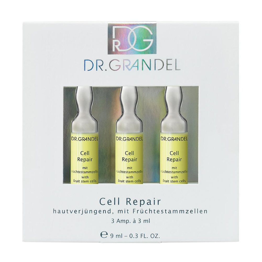 Омолаживающий концентрат Cell Repair Dr.Grandel (41081, 3*3 мл, 3*3 мл) 40382 Омолаживающий концентрат Cell Repair Dr.Grandel (41081, 3*3 мл, 3*3 мл) - фото 1