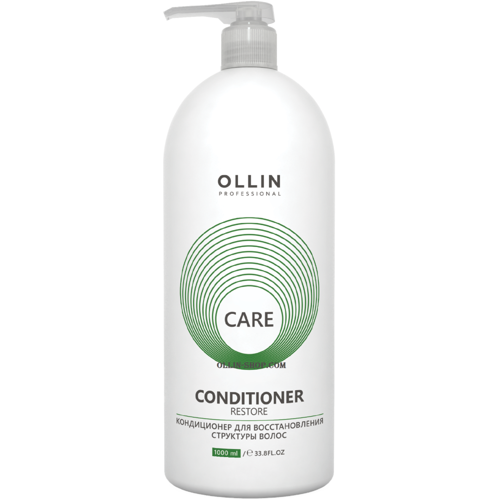 

Кондиционер для восстановления структуры волос Restore Conditioner Ollin Care (395195, 1000 мл)