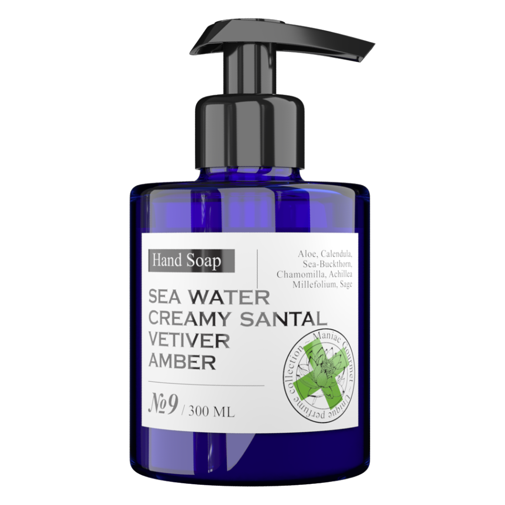 Мыло жидкое парфюмированное №9 Liquid perfumed soap organell парфюмированное жидкое мыло антибактериальное lost cherry 460 0