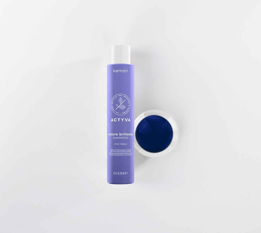 Шампунь для нейтрализации жёлтого оттенка Colore Brillante Anti-yellow Shampoo