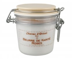 Масло карите+арган+роза Beurre Karité Argan Roses