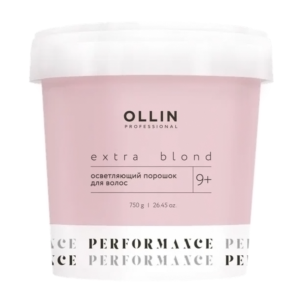 Осветляющий порошок для волос Extra Blond Performance 9+ ollin blond performance white classic классический осветляющий порошок белого а 500 гр