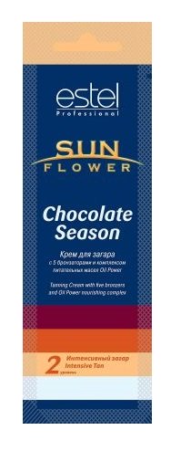 Крем для загара Sun Flower Chocolate Season