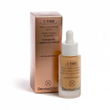 Сыворотка с эффектом сияния 3 формы витамина C C-Time Triple-C Illuminating Serum (Dermatime)