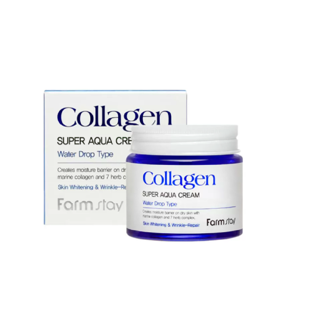 Суперувлажняющий крем с коллагеном Collagen super aqua cream