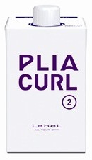 Лосьон для химической завивки волос средней жесткости Plia Curl 2 (Шаг2) (Lebel Cosmetics)