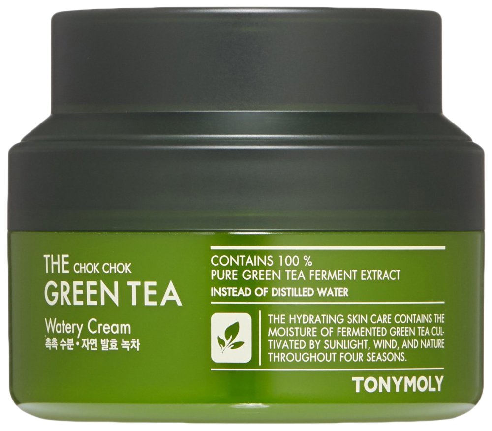 Крем для лица с зеленым чаем The Chok Chok Green Tea Watery Cream