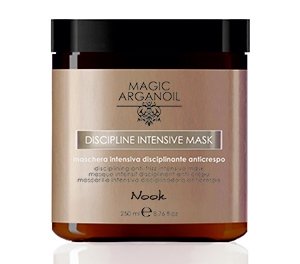 Интенсивная маска для ухода за непослушными волосами Disciplining anti-frizz intensive Mask (Nook)