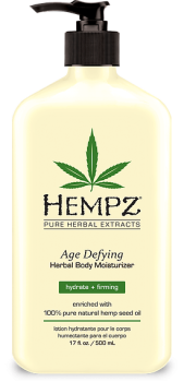 Увлажняющее молочко для тела Антивозрастное Hempz