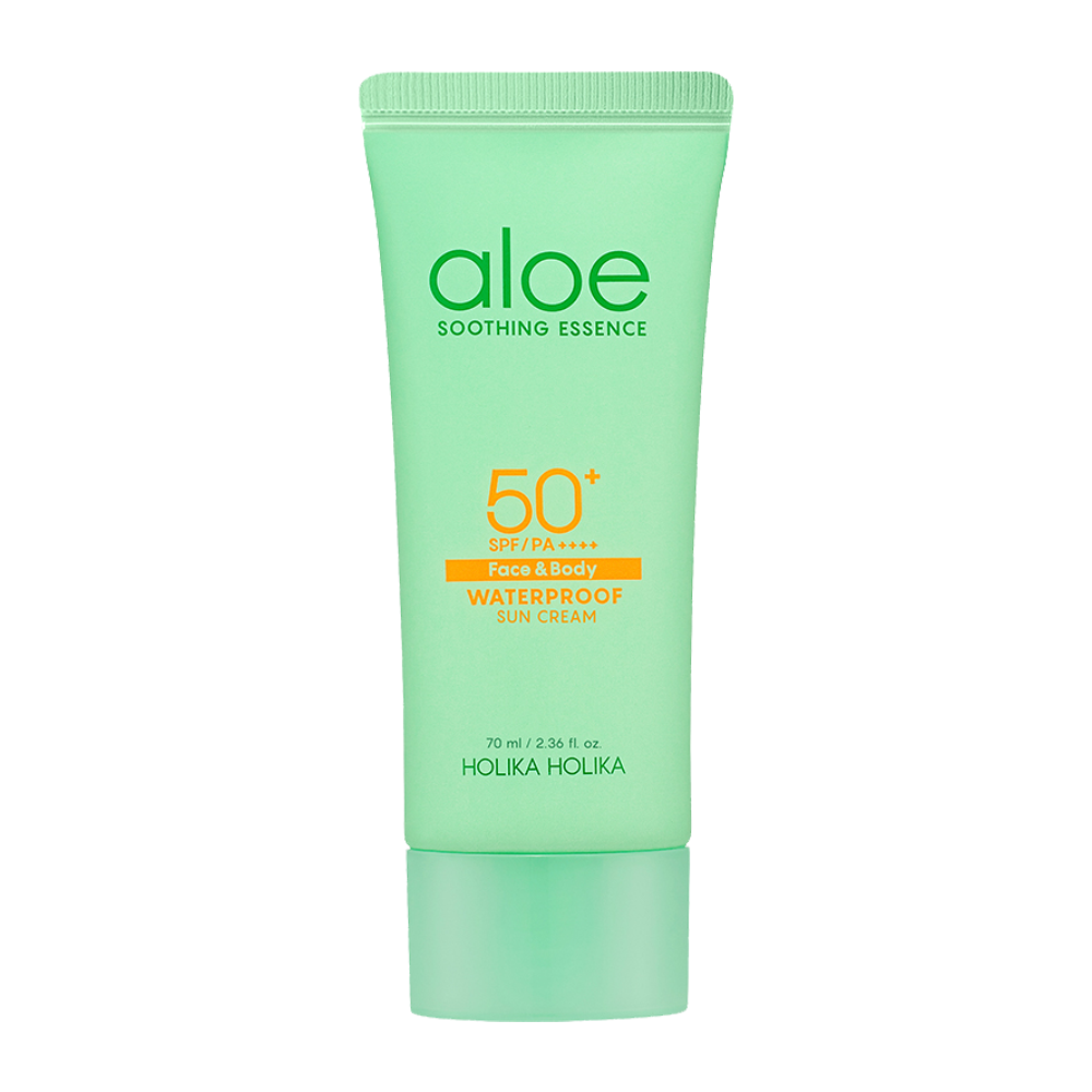 

Солнцезащитный крем с алоэ Aloe Waterproof Sun Cream SPF 50+ PA ++++
