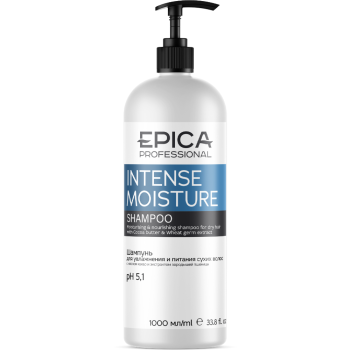 Шампунь для увлажнения и питания сухих волос Intense Moisture (Epica)