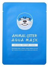 Увлажняющая маска для лица Animal Otter Aqua Mask 
