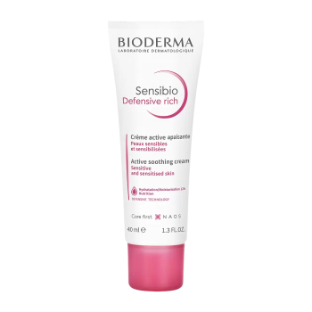 Насыщенный крем для чувствительной кожи Defensive Sensibio Bioderma