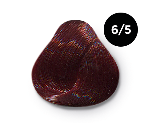 Перманентная крем-краска для волос Ollin Color (770464, 6/5, темно-русый махагоновый, 100 мл, Русый)
