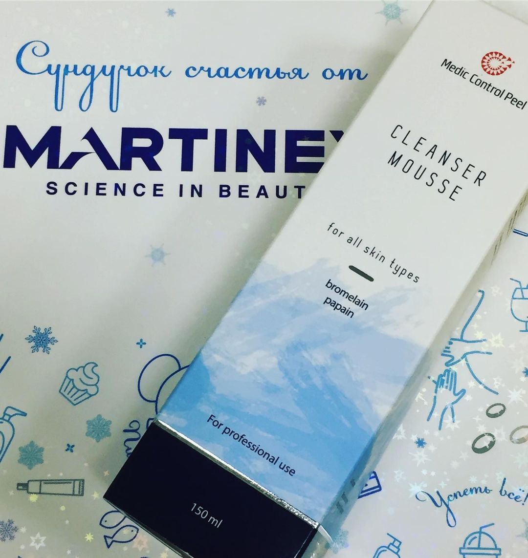 Очищающий мусс с бромелином и папаином Cleanser Mousse