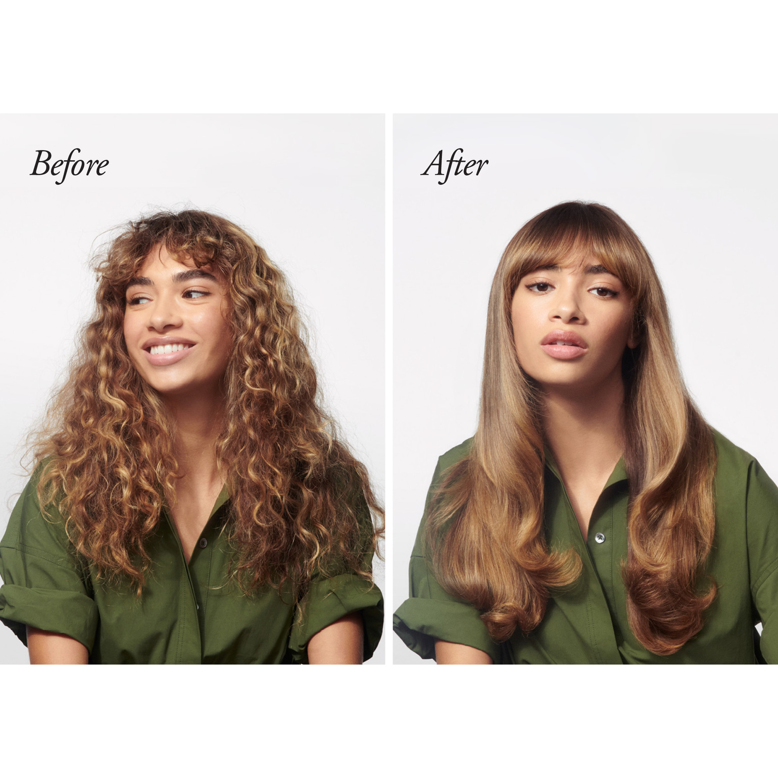 Полирующий крем для разглаживания волос Straight Away Smoothing Blowout Cream