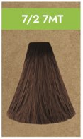 Перманентная краска для волос Permanent color Vegan (48190, 7.2 7MT, матовый русый, 100 мл)