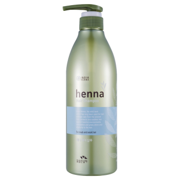 Шампунь для волос укрепляющий MF Henna Hair Shampoo (Flor de Man)
