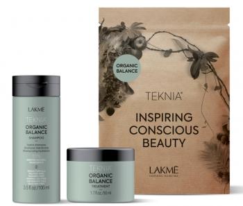 Дорожный набор Увлажняющий для всех типов волос Travel Pack Organic Balance (Lakme)