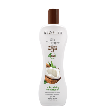 Увлажняющий кондиционер с кокосовым маслом Organic Coconut Oil Moisturizing Conditioner (Biosilk)