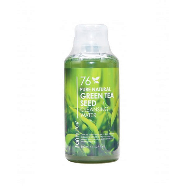 Очищающая вода с экстрактом зеленого чая очищающая мицеллярная вода для жирной и комбинированной кожи