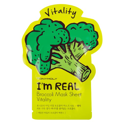 Тканевая маска с экстрактом брокколи I’m Real Broccoli Mask Sheet Vitality