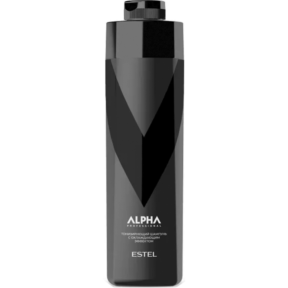 Тонизирующий шампунь для волос с охлаждающим эффектом Alpha Pro лосьон после бритья alpha marine