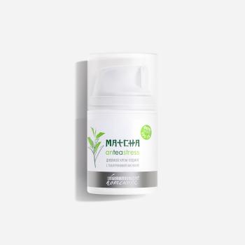 Крем-пудинг дневной с гиалуроновой кислотой Matcha anTEAstress (Premium)