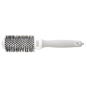 Термобрашинг Expert Blowout Shine White&Grey 35 мм Olivia Garden 1 шт