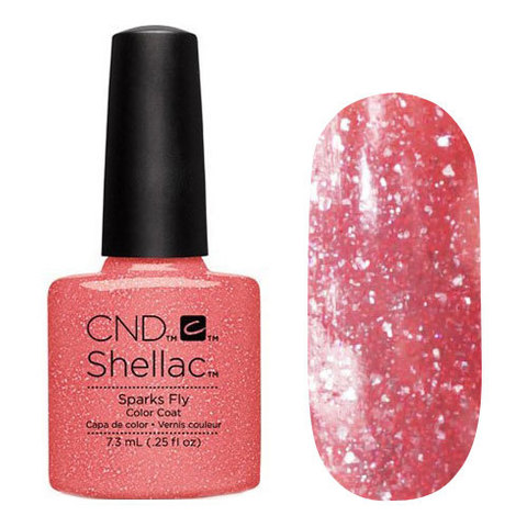 

Гелевое покрытие CND Shellac Flirtations (91177, 91177, 3 мл, Sparks Fly)