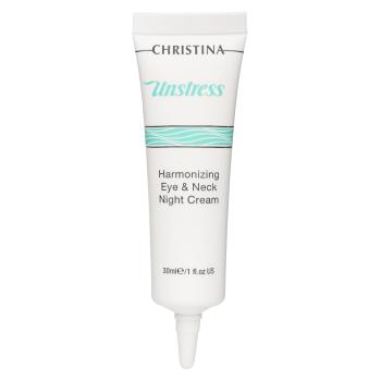 Гармонизирующий ночной крем для кожи век и шеи Unstress Harmonizing Night Cream (Christina)