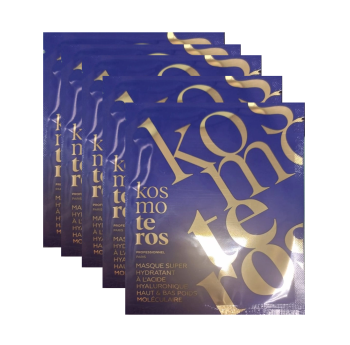Набор Увлажняющая маска с многофракционной ГК Super Hydratant для нормальной кожи Kosmoteros 5*30 мл