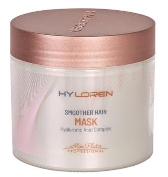 Маска для выпрямленных волос с гиалуроновой кислотой Hyloren Premium (Mon Platin)
