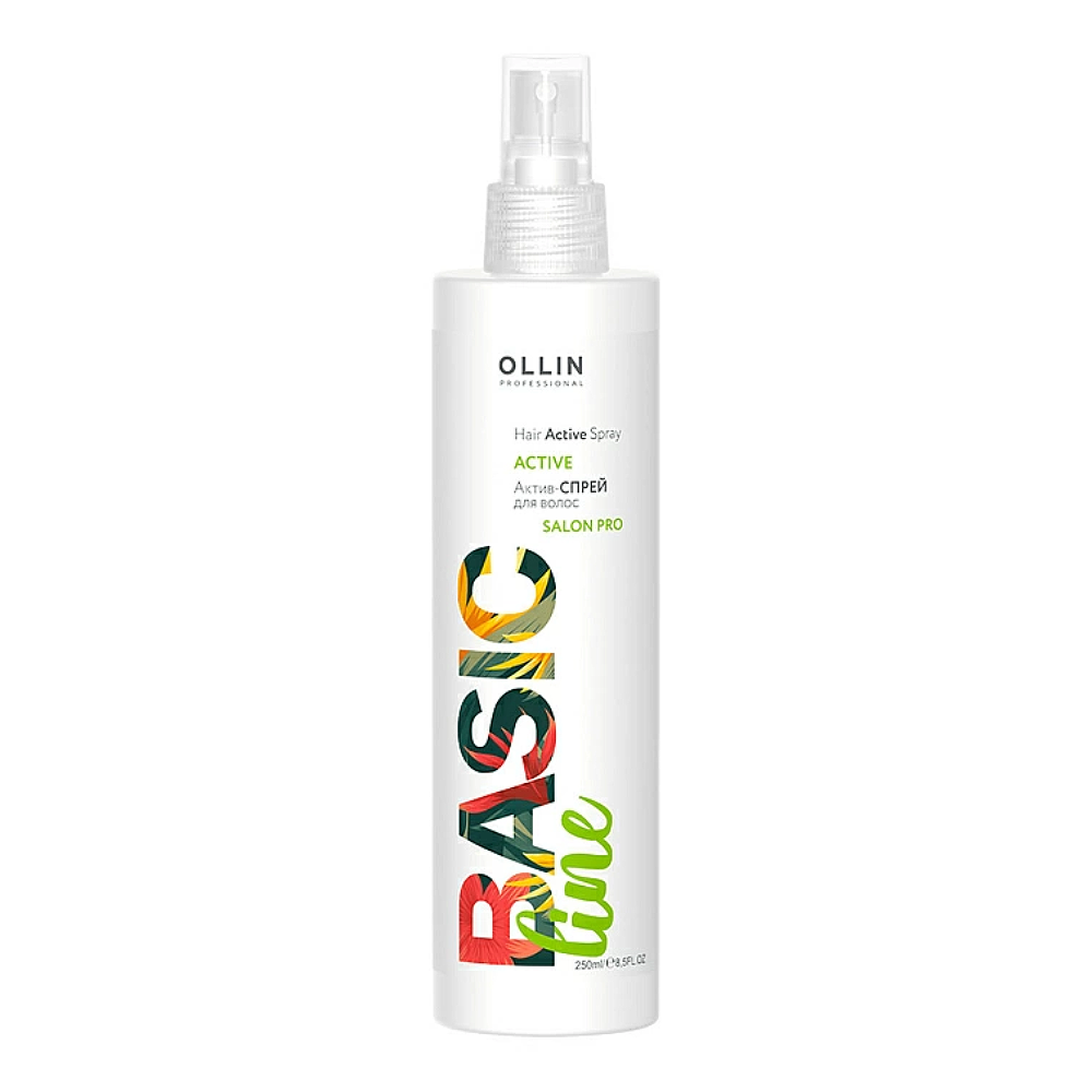 Актив-спрей для волос Hair Active Spray Basic Line консервы для кошек schesir salads poke line ананас цыпленок 14шт по 75г