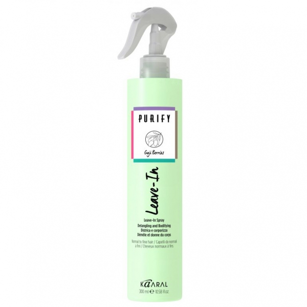 Распутывающий и увлажняющий спрей для нормальных и тонких волос Purify Leave-in Spray (K1246, 300 мл)