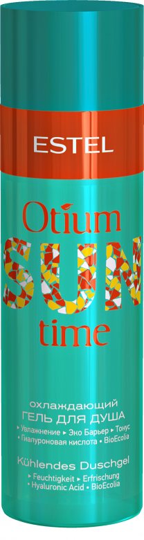 Охлаждающий гель для душа Otium Sun Time