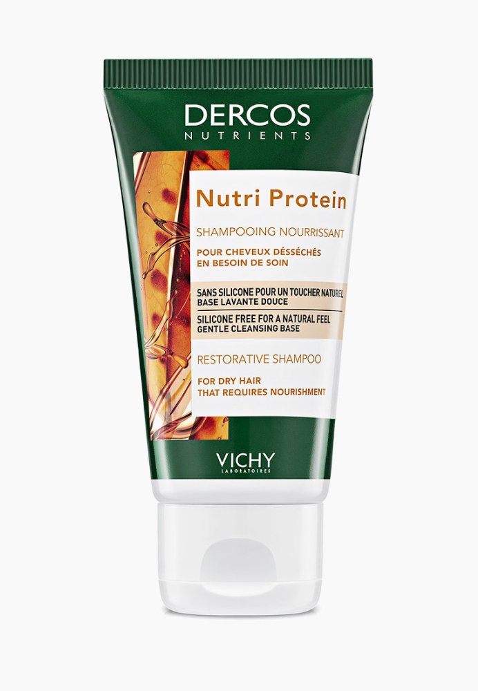 Восстанавливающий шампунь Dercos Nutri Protein