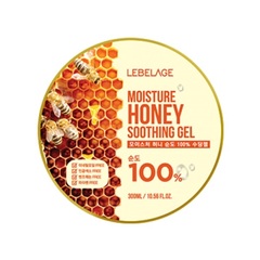 Увлажняющий успокаивающий гель с экстрактом мёда Lebelage 955626 - фото 1