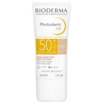 Солнцезащитный крем с тоном для кожи с покраснениями Фотодерм Photoderm (Bioderma)