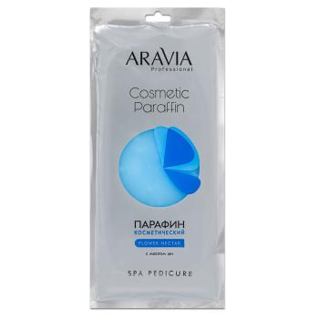 Косметический парафин Цветочный нектар с маслом ши Aravia 500 г