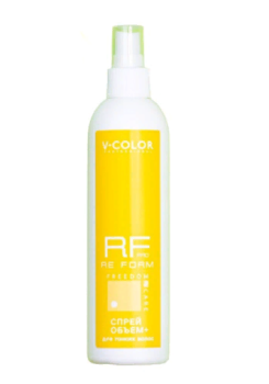 Спрей объем для тонких волос Re Form Объем+ V-Color