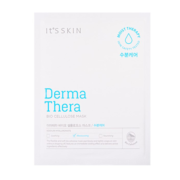 Увлажняющая гидрогелевая маска для лица Derma Thera Bio It's Skin