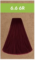 Перманентная краска для волос Permanent color Vegan (48179, 6.6 6R, красный темно-русый, 100 мл)